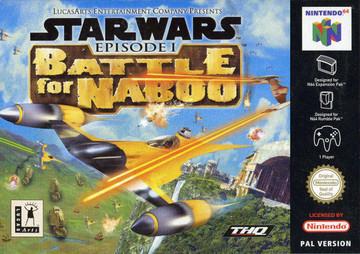 Star Wars Battle for Naboo Cover Art