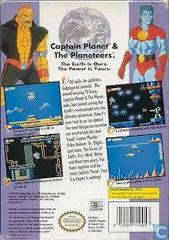 Captain Planet And The Planeteers - Back | Captain Planet and the Planeteers NES
