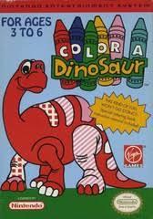 Color A Dinosaur - Front | Color A Dinosaur NES