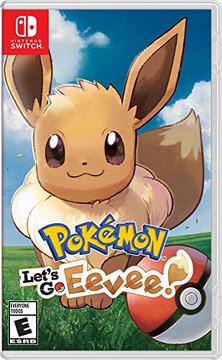 Pokemon Let's Go Eevee Cover Art