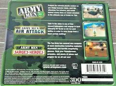 Back Of Box/Slip Cover | Army Men Gold Playstation