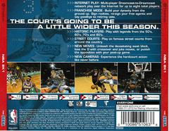 Back Of Case | NBA 2K1 [Sega All Stars] Sega Dreamcast