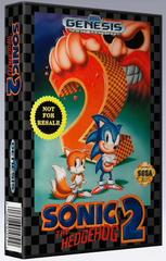 Box | Sonic the Hedgehog 2 [Not for Resale] Sega Genesis