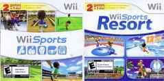 Wii Sports & Wii Sports Resort Cover Art