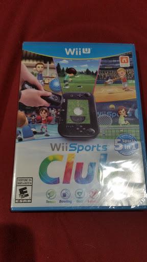 Wii Sports Club New Item Box And Manual Wii U