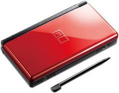 Red Crimson & Black Nintendo DS Lite Cover Art