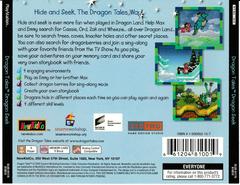 Back Of Case | Dragon Tales Dragon Seek Playstation