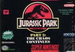 Jurassic Park 2 The Chaos Continues Super Nintendo Prices