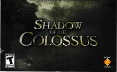 Shadow of the Colossus PlayStation 2 Instruction Manual