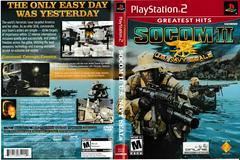 Artwork - Back, Front (UPC 711719751120) | SOCOM II US Navy Seals [Greatest Hits] Playstation 2