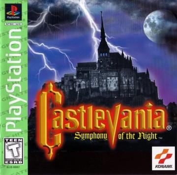 Castlevania Symphony of the Night [Greatest Hits] Cover Art