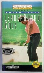 Manual | World Class Leader Board Golf Sega Genesis