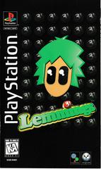 Manual - Front | Lemmings 3D [Long Box] Playstation