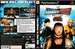 Artwork - Back, Front | WWE Smackdown vs. Raw 2008 Playstation 2