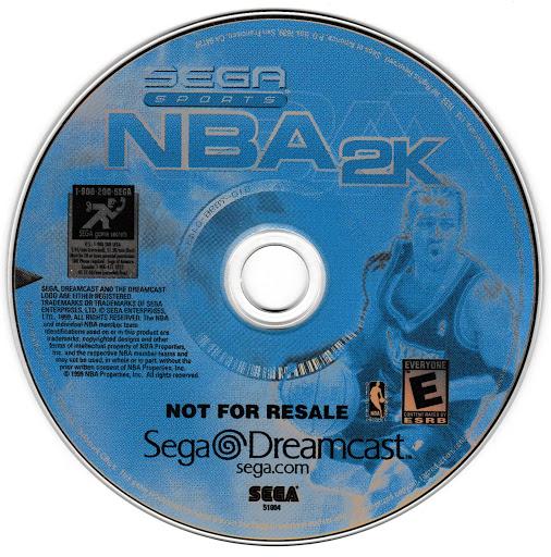 NBA 2K [Not for Resale] Prices Sega Dreamcast | Compare Loose, CIB ...