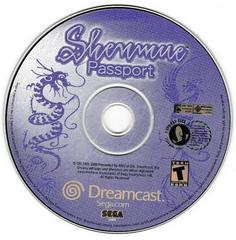 Passport Disc | Shenmue Sega Dreamcast