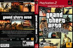Artwork - Back, Front | Grand Theft Auto San Andreas [Greatest Hits] Playstation 2