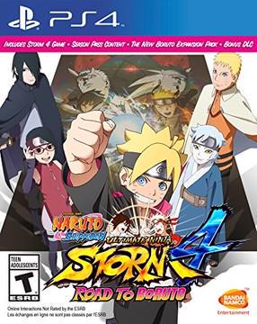 Naruto Shippuden Ultimate Ninja Storm 4 Road to Boruto Cover Art