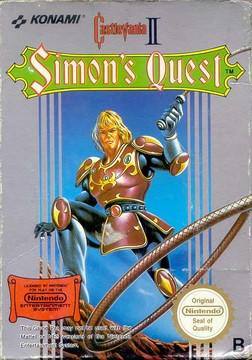 Castlevania II Simon's Quest Cover Art