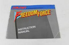 Freedom Force - Instructions | Freedom Force NES