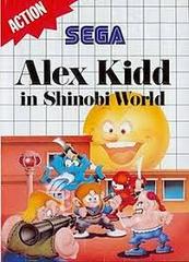 Alex Kidd In Shinobi World - Front | Alex Kidd in Shinobi World Sega Master System