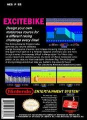 Excitebike - Back | Excitebike [5 Screw] NES