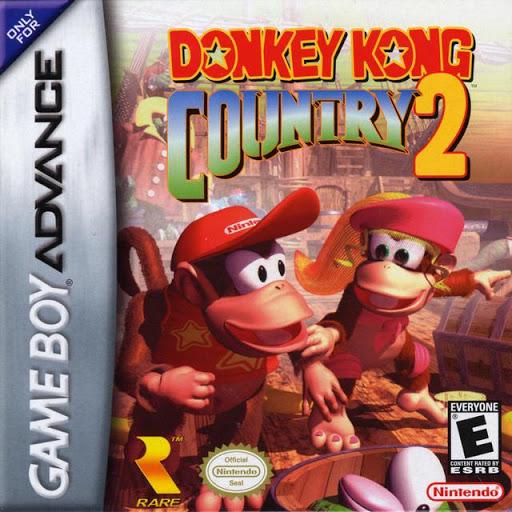 Donkey Kong Country 2 Cover Art