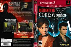 Artwork - Back, Front | Resident Evil Code: Veronica X [Greatest Hits] Playstation 2