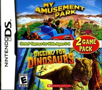 My Amusement Park & Digging for Dinosaurs Nintendo DS