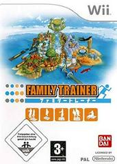 Front Cover | Family Trainer PAL Wii
