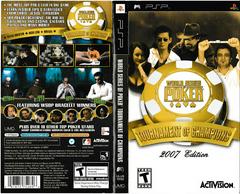 Artwork - Back, Front | World Series of Poker 2007 PSP