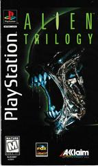 Manual - Front | Alien Trilogy [Long Box] Playstation