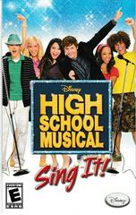 Manual - Front | High School Musical Sing It Bundle Playstation 2
