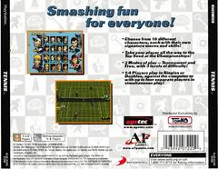 Back Of Case | Tennis Playstation