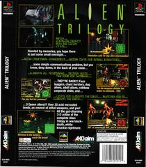 Back Of Case | Alien Trilogy [Long Box] Playstation