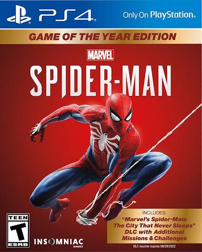 Marvel Spiderman [Game of the Year] Cover Art