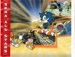 Back Of Case - Inside - Version 1 | Sonic Adventure [Sega All Stars] Sega Dreamcast