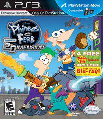 Phineas and Ferb: Across the 2nd Dimension Cover Art