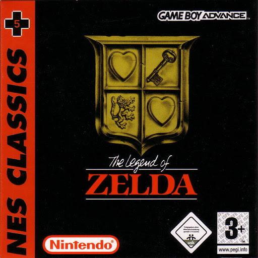 Zelda NES Classics Cover Art
