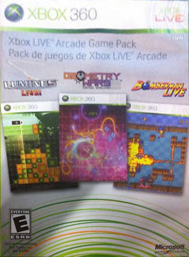 Xbox Live Arcade Game Pack Xbox 360