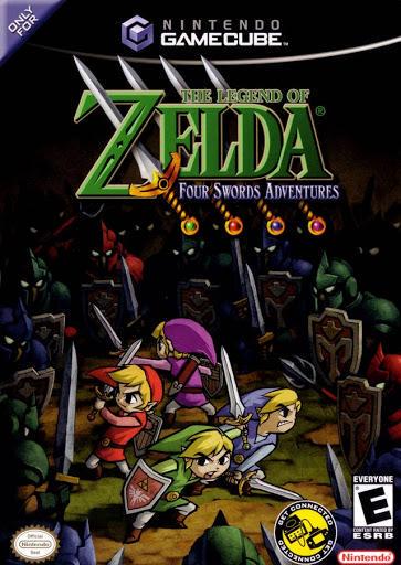 Zelda Four Swords Adventures Cover Art