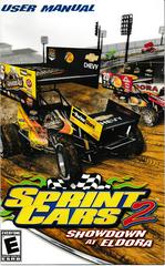 Manual - Front | Sprint Cars 2 Showdown at Eldora Playstation 2
