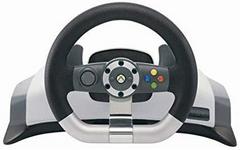 Microsoft Xbox 360 Wireless Speed Wheel Black Model 1470 Racing