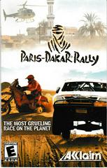 Manual - Front | Paris-Dakar Rally Playstation 2