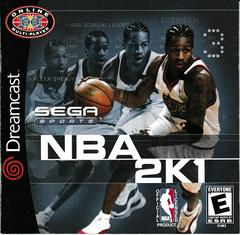 Manual - Front | NBA 2K1 [Sega All Stars] Sega Dreamcast