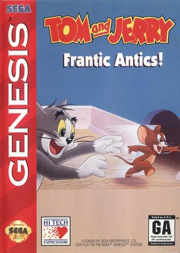 Tom and Jerry Frantic Antics Cover Art