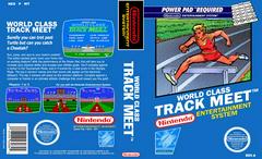 Cover Front & Back | World Class Track Meet NES