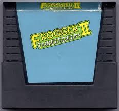 Frogger II - Cartridge | Frogger II: Threedeep Atari 5200