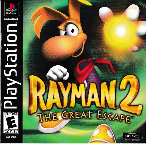 Rayman 2 The Great Escape Cover Art