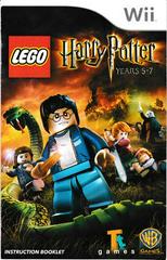 Manual - Front | LEGO Harry Potter Years 5-7 Wii